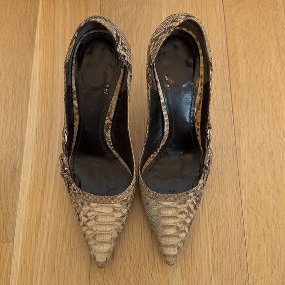 Burberry Prorsum Python Pumps, size 35.5 - Picture 3 of 12
